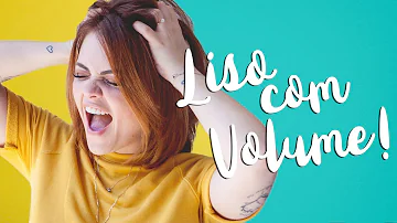 O que fazer para deixar o cabelo menos volumoso?