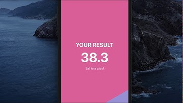 Swift 5: BMI Calculator