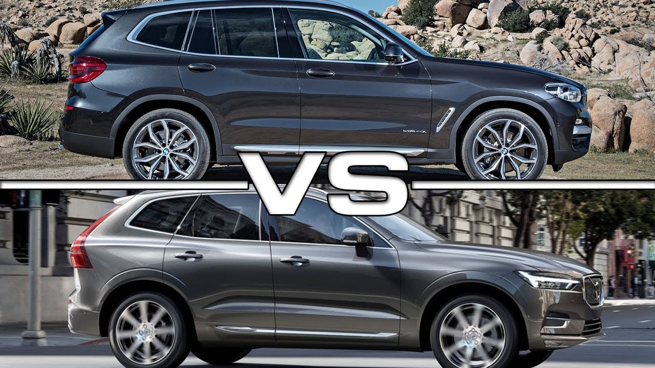 2018 BMW X3 vs 2017 Volvo XC60 YouTube