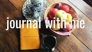 journal with me (a season of change)