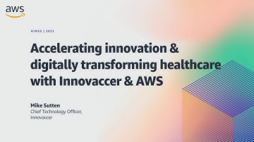 HIMSS22 - Accelerating innovation & digitally transforming healthcare | AWS Events