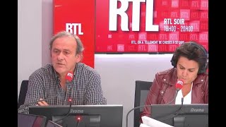 DOCUMENT RTL - Emmanuel Macron à Michel Platini : 