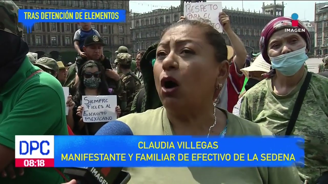 Marcha en defensa de militares | De Pisa y Corre