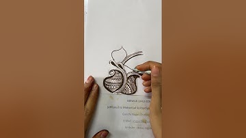 Free Mehandi Live Class Day 12 | Tanisha Mehandi Tutorial #mehandi #henna