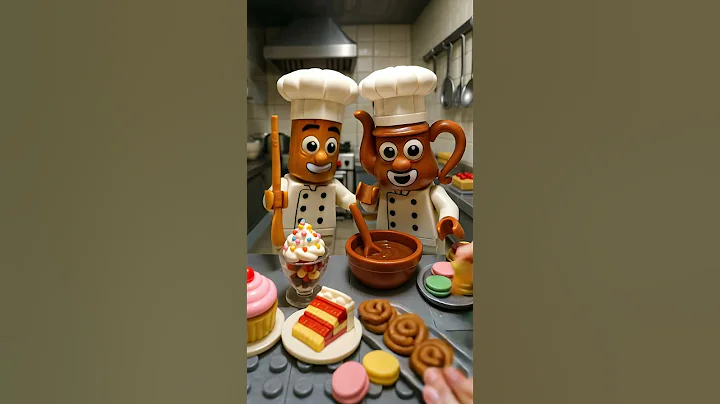 BRAINROT LEGO COOKING! 😱🍕🎂 Brainrot RAP! #brainrot #lego