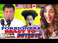 Foreigners React to Pres. Duterte | President DUTERTE's FOUL mouth