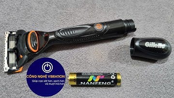 Tay cầm dao cạo râu Gillette Fusion5 Power - Pazoda