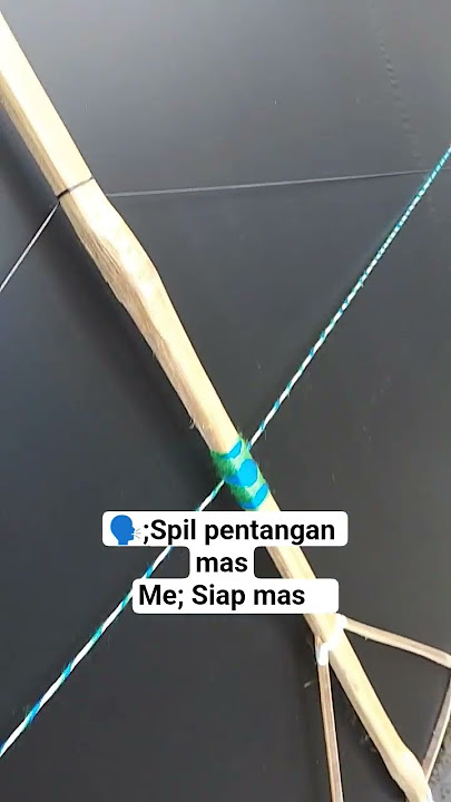 Spil hasil sudah jadi bosqu ukuran sendaren 3,4 m saja untuk ludoyo 1,6 jadi #layangan #fyp