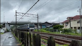 551M 常磐線E531系3000番台 通過 (K552編成)