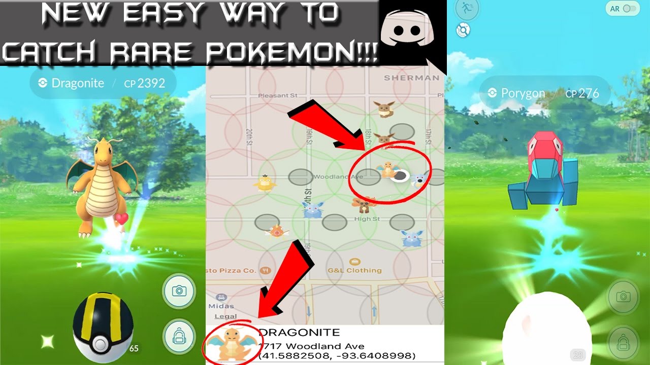 HOW TO EASILY CATCH RARE POKEMON EVERYDAY! Using Discord. POKEMON GO