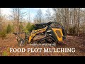 Food plot mulching