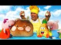 Diversão de Verão com Peppa Pig e George Pig: Criando Picolés de Massinha Play Doh! Vídeo Infantil