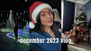 a better late than never December 2023 vlog | Christmas, white elephant, volleyball, fun times
