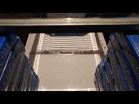 Ripple Tank 17 Double Slit Interference Medium Separation