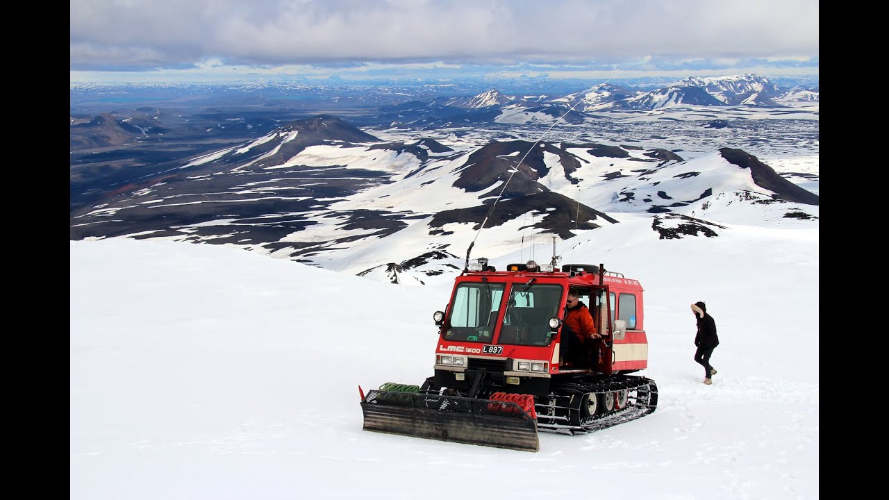 Iceland Road Trip: Snowcat to the Summit of Mt Hekla — Hekla — video poster
