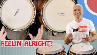 Feelin' Alright? (Joe Cocker) Percussion  Tutorial