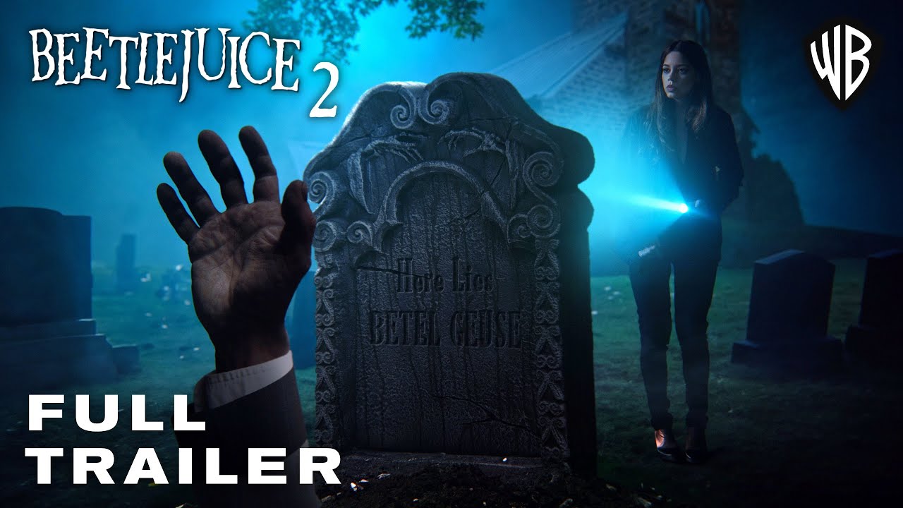 BEETLEJUICE 2 Full Trailer Jenna Ortega, Michael Keaton (2024