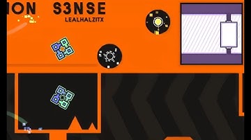 "common s3nse" by lealhalzitx 100% (Geometry Dash 2.2)