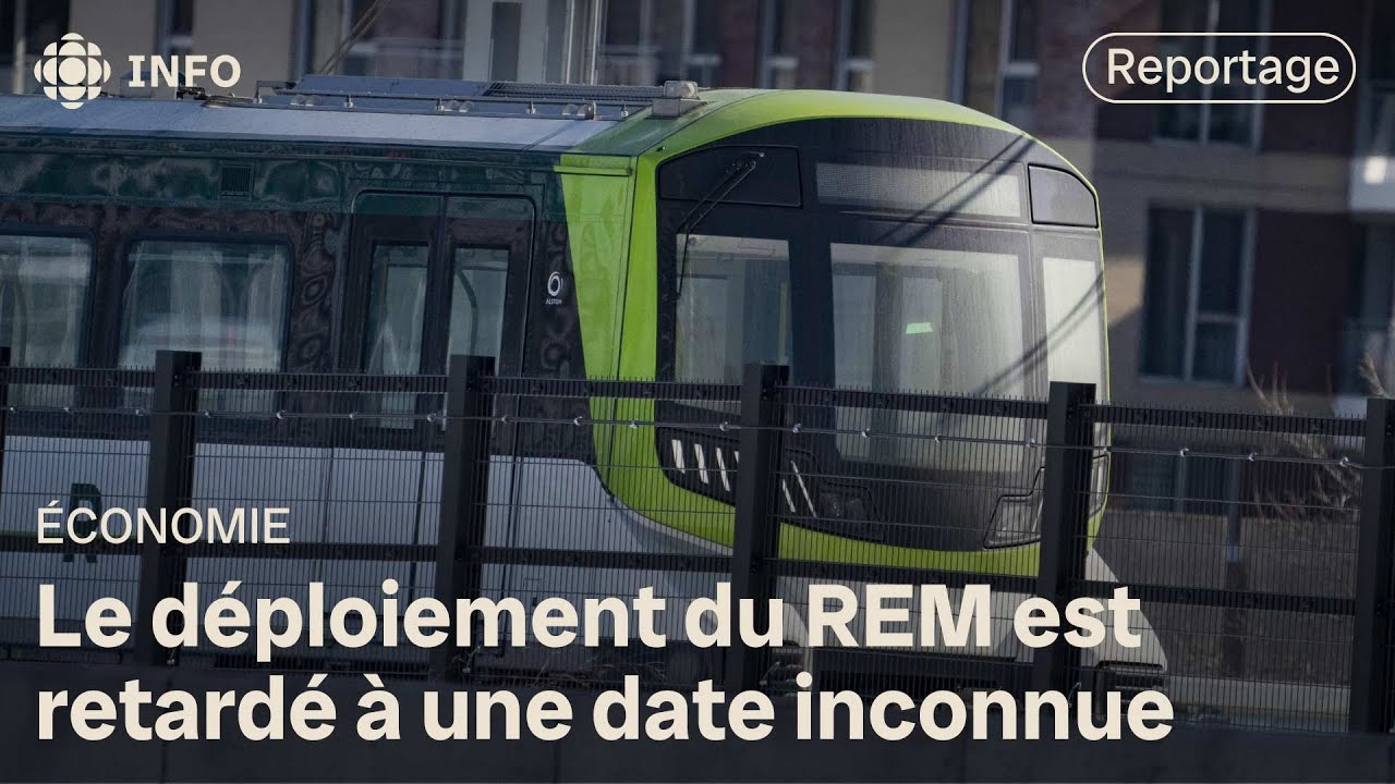 Rseau express mtropolitain  retard pour les branches ouest et nord