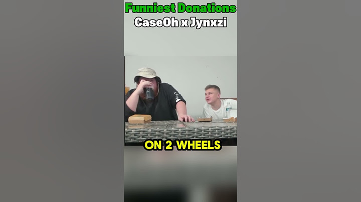 CaseOh and Jynxzi FUNNIEST Donations #shorts #caseoh #jynzxi