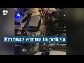 Detenido en Rentería por embestir a los coches de policía en pleno confinamiento