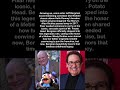 How Jeff Bergman is Honoring Don Rickles as Mr. Potato Head #shorts