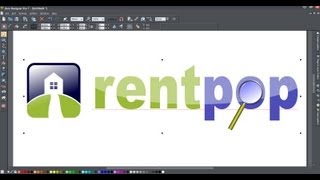 How to create a Logo Tutorial - Xara, Illustrator, Photoshop