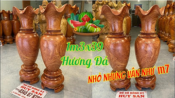 Lục Bình Hương Đá 1m3x39 Vân Cực Đẹp, Đẹp Không Lỗi Nhỏ
