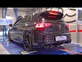 2022 vw golf 8 r 400hp feat akrapovic opf delete exhaust  eventuri intake  dyno  soundcheck