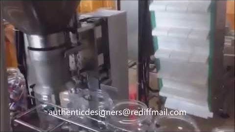 jar filling machine with multihead weigher