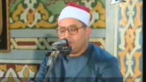 الشیخ الشحات محمد انور رحمه اللہ -سورة الحجرات و ق