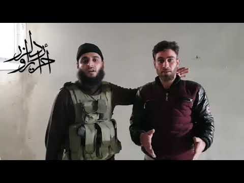 احد اسرا فرقة الحمزات المرتدين بيد قائد تجمع شهداء الشرقية