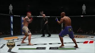 山本”KID”徳郁 vs デメトリアス・ジョンソン  PS3 UFC UNDISPUTED 3