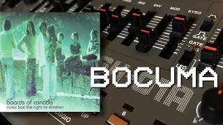 BOARDS OF CANADA - Bocuma (Roland SH-01A &amp; Prophet REV2 Cover)