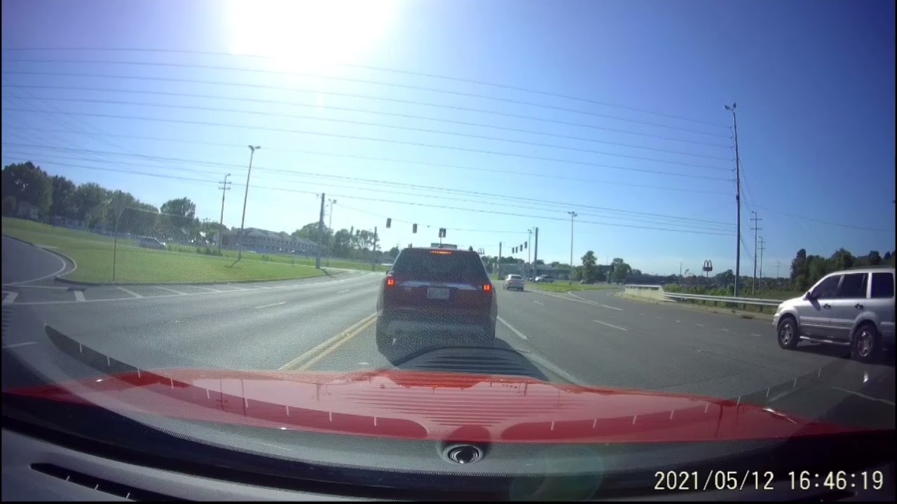 Driver Gets Rear Ended Standing Still Waiting For Stop Lights to Turn ...