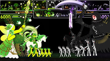 Stickman Fight : Elves vs Undead - Marble & Ragdoll battle