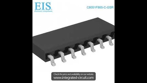 Sell C8051F865-C-GSR of Silicon Labs