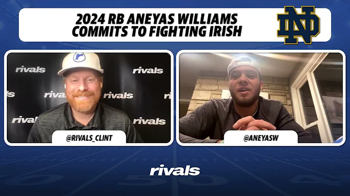 Four-star 2024 RB Aneyas Williams commits to Notre...