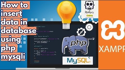 How To Insert data into Database using php mysqli - PHPCrud (insert, view, update, delete) - Part 2