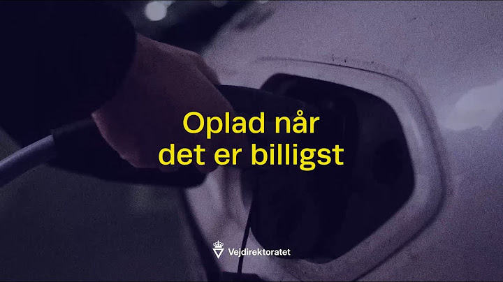 Spar penge på vejen: Oplad når det er billigst