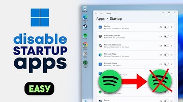 How to Disable Startup Apps in Windows 11 and Windows 10