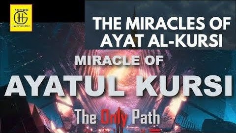 Miracles of Ayat-ul- Kursi/// by Noman Ali Khan.....