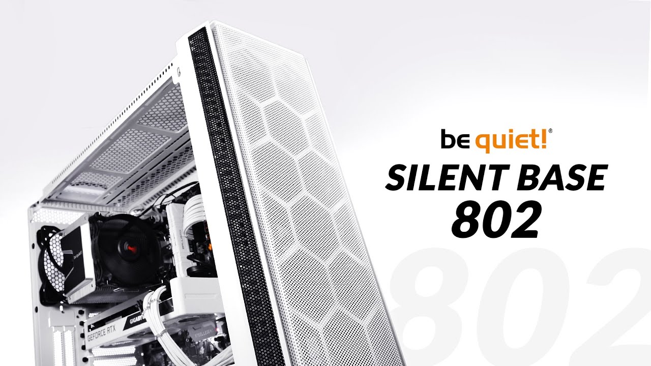 BE QUIET! - Boîtier d'ordinateur Silent Base 802…