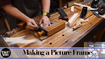 Making a Simple Picture Frame With Hand Tools.