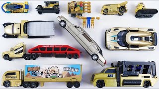 learn color gold vehicles children