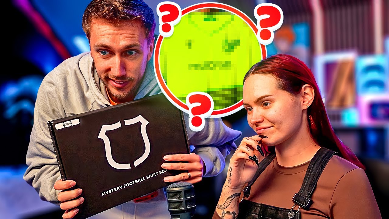 Opening Mystery Football Shirt Boxes With Talia