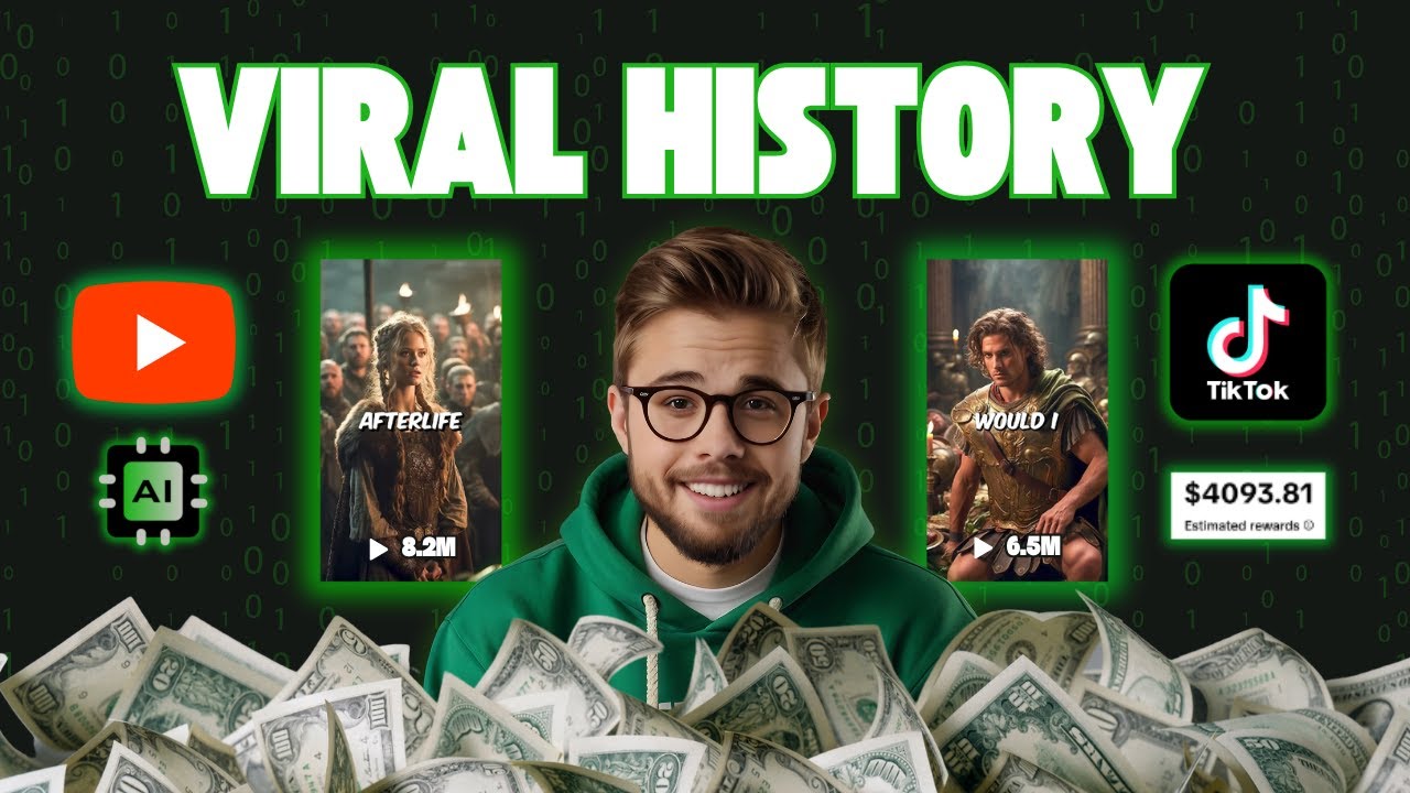 How To Make Viral History Shorts (Epic TikTok Creators Niche) - YouTube