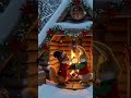 The little fox Echo: Giving a music box to the bunny as a Christmas gift #fun  #animation #relax #fy