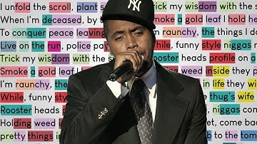 Nas on Verbal Intercourse | Rhymes Highlighted