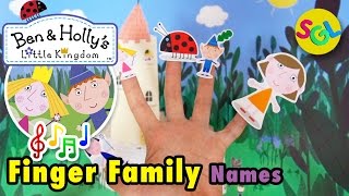 Ben & Hollys Little Kingdom Finger Family Song Characters Of Ben & Holly Finger Family